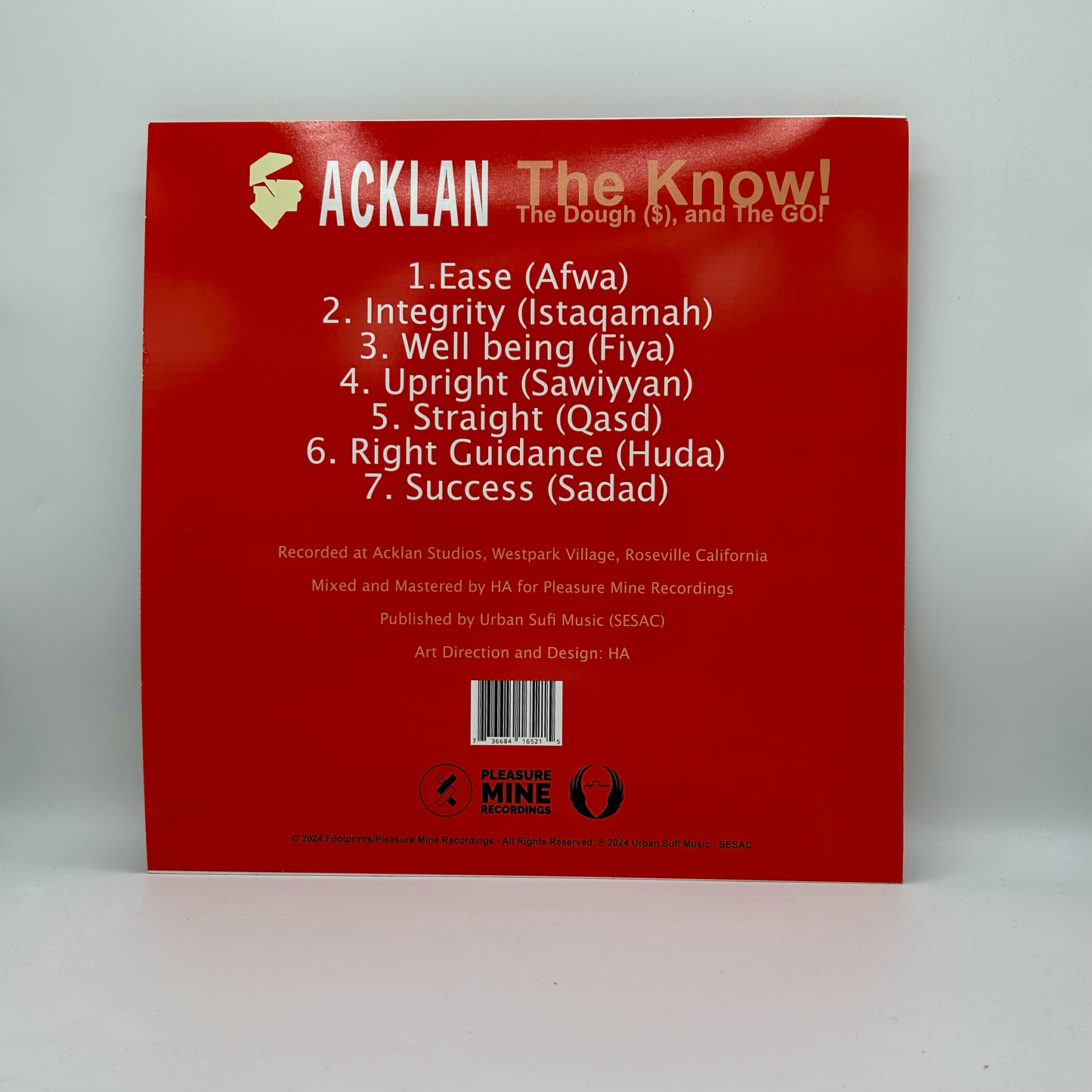 Acklan - The Know!, The Dough ($), and The GO!