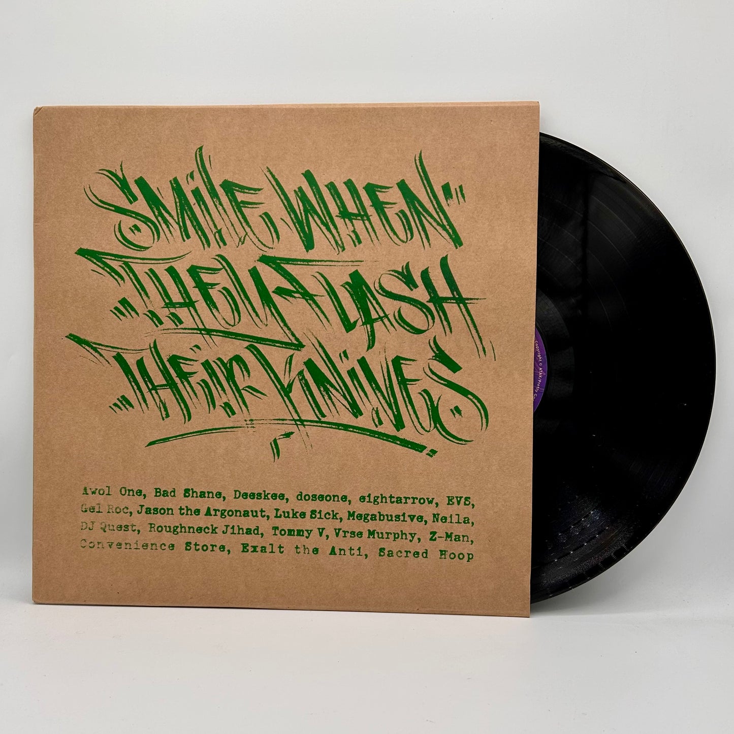 Various - Smile When They Flash Their Knives (LP, Comp, Ltd)