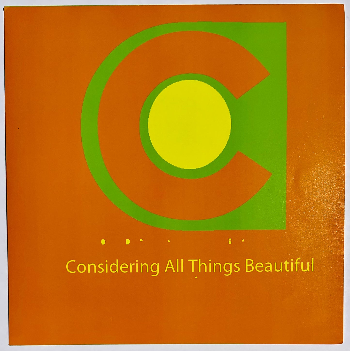 Considering All Things Beautiful (Vinyl)